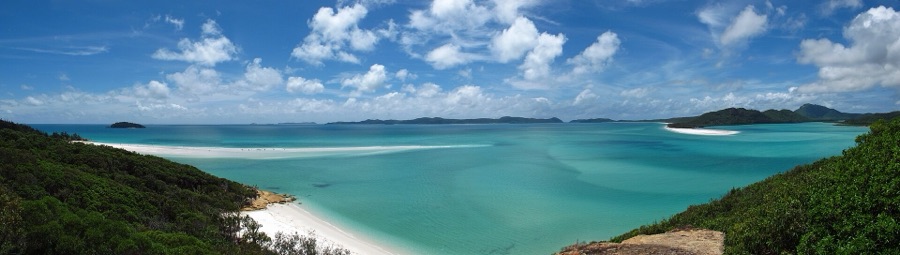 Whitehaven Beach, nas Whitsundays